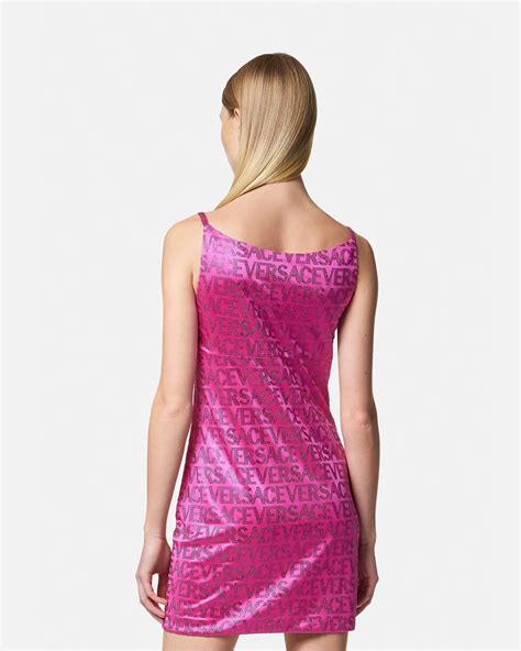 swarovski-crystal versace minidress|Versace Crystal Dress .